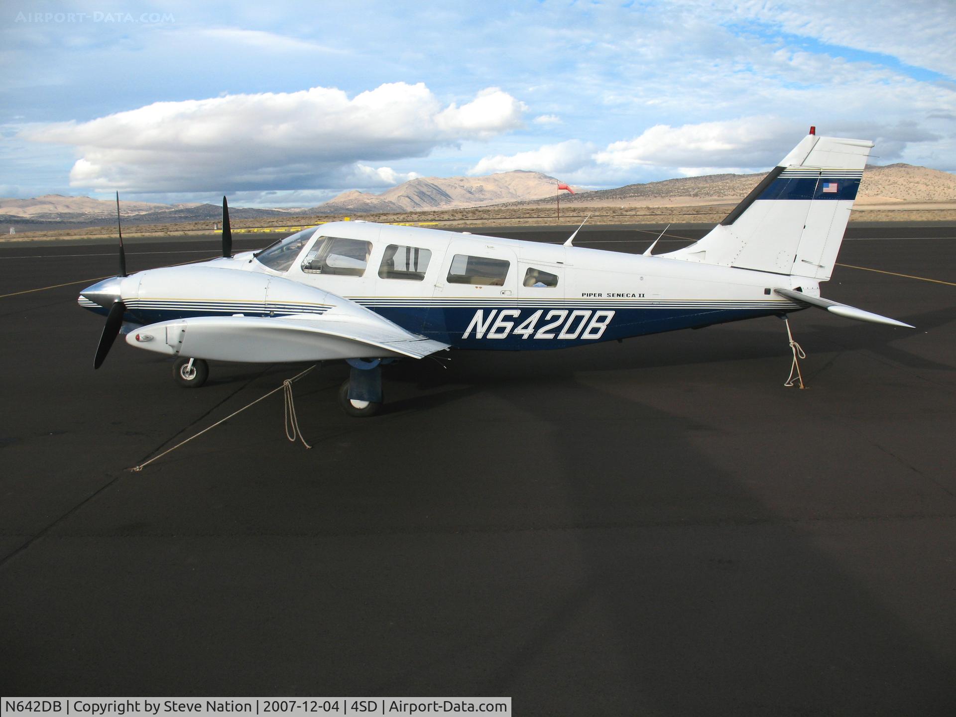 N642DB, 1981 Piper PA-34-200T C/N 34-8170033, Berman Group 1981 Piper PA-34-200T @ Reno-Stead