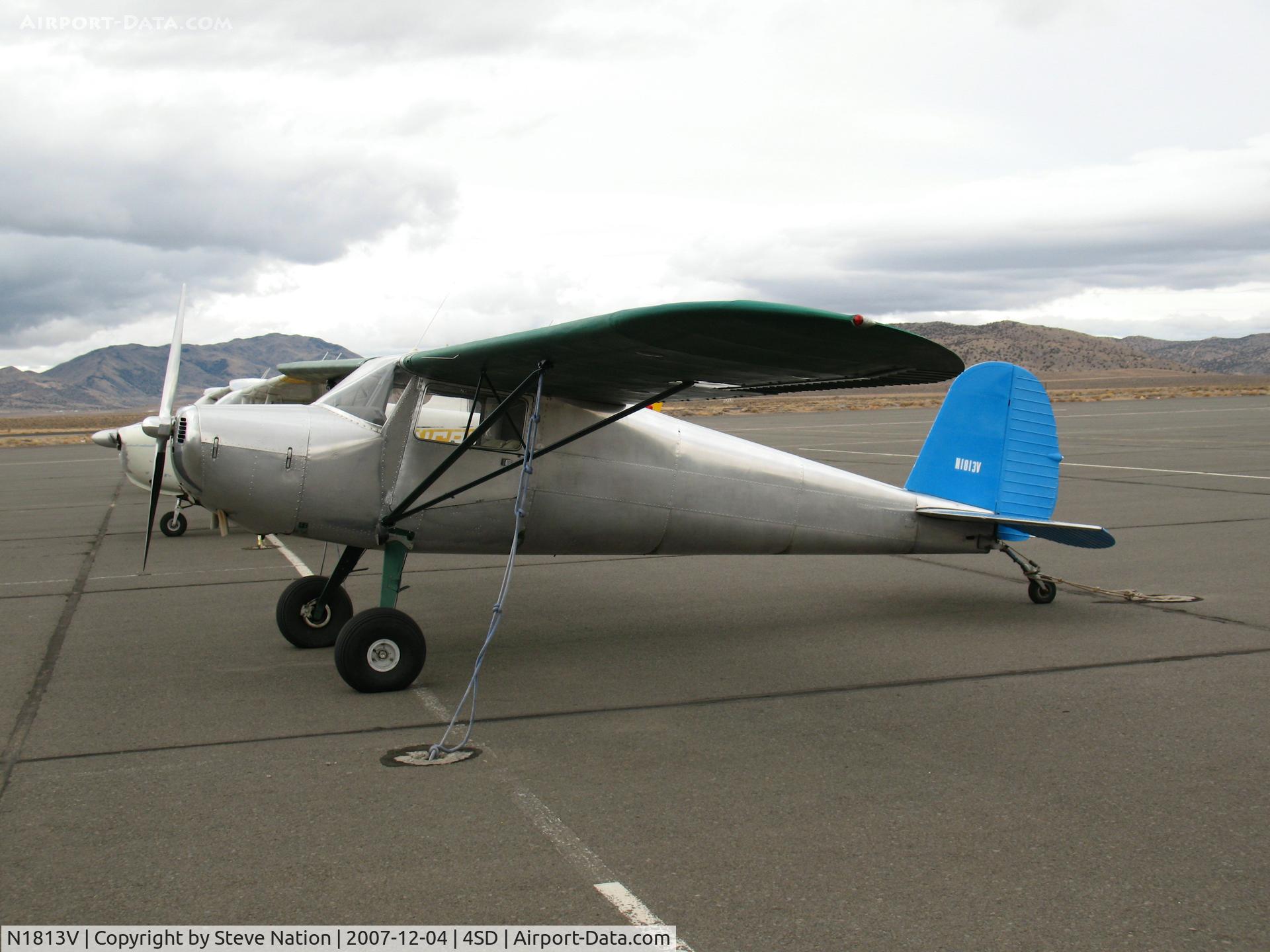 N1813V, 1947 Cessna 120 C/N 13998, 1947 Cessna 120 @ Reno-Stead