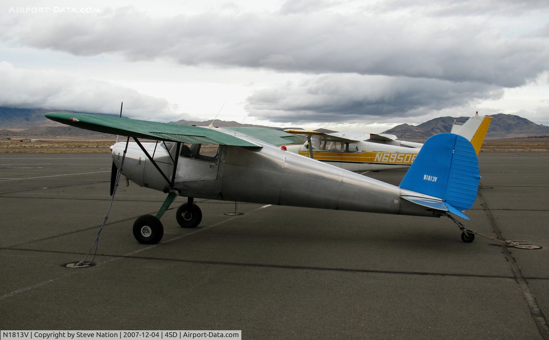 N1813V, 1947 Cessna 120 C/N 13998, 1947 Cessna 120 @ Reno-Stead