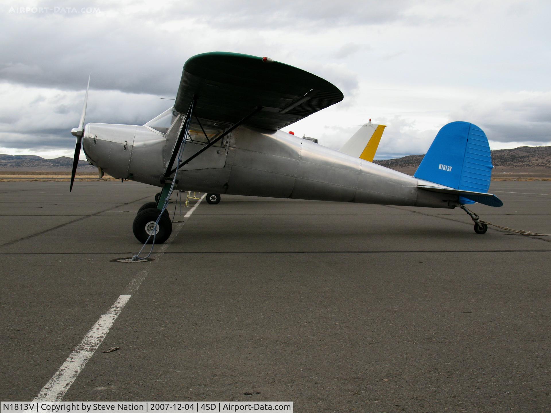 N1813V, 1947 Cessna 120 C/N 13998, 1947 Cessna 120 @ Reno-Stead