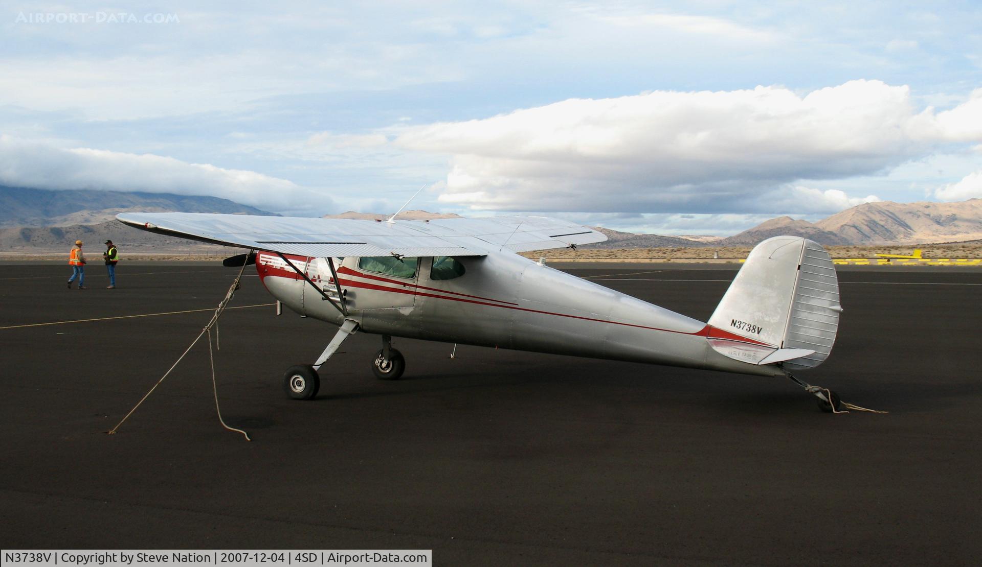 N3738V, 1948 Cessna 140 C/N 15015, 1948 Cessna 140 @ Reno-Stead
