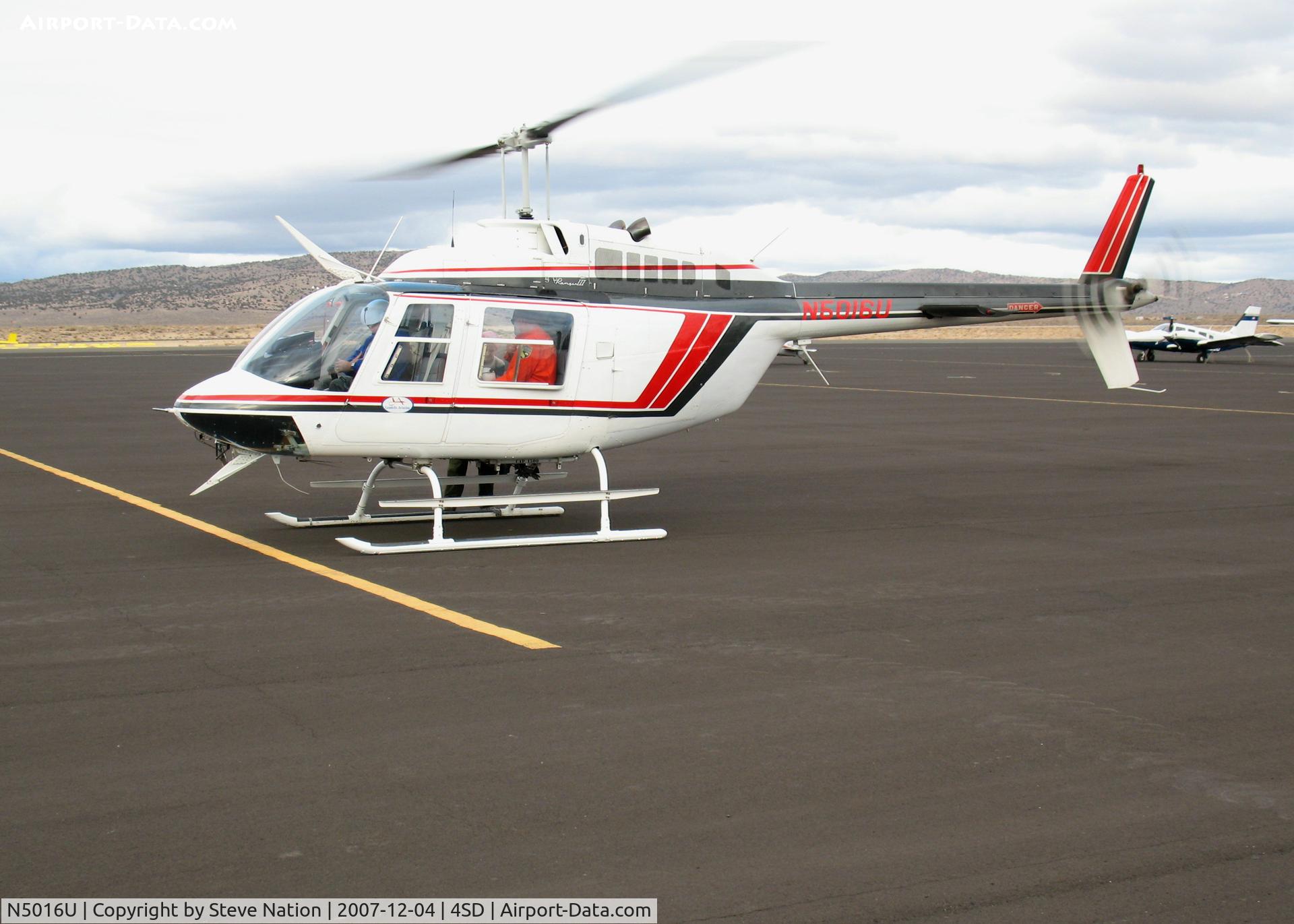N5016U, Bell 206B C/N 2634, 1983 Bell 206B @ Reno-Stead