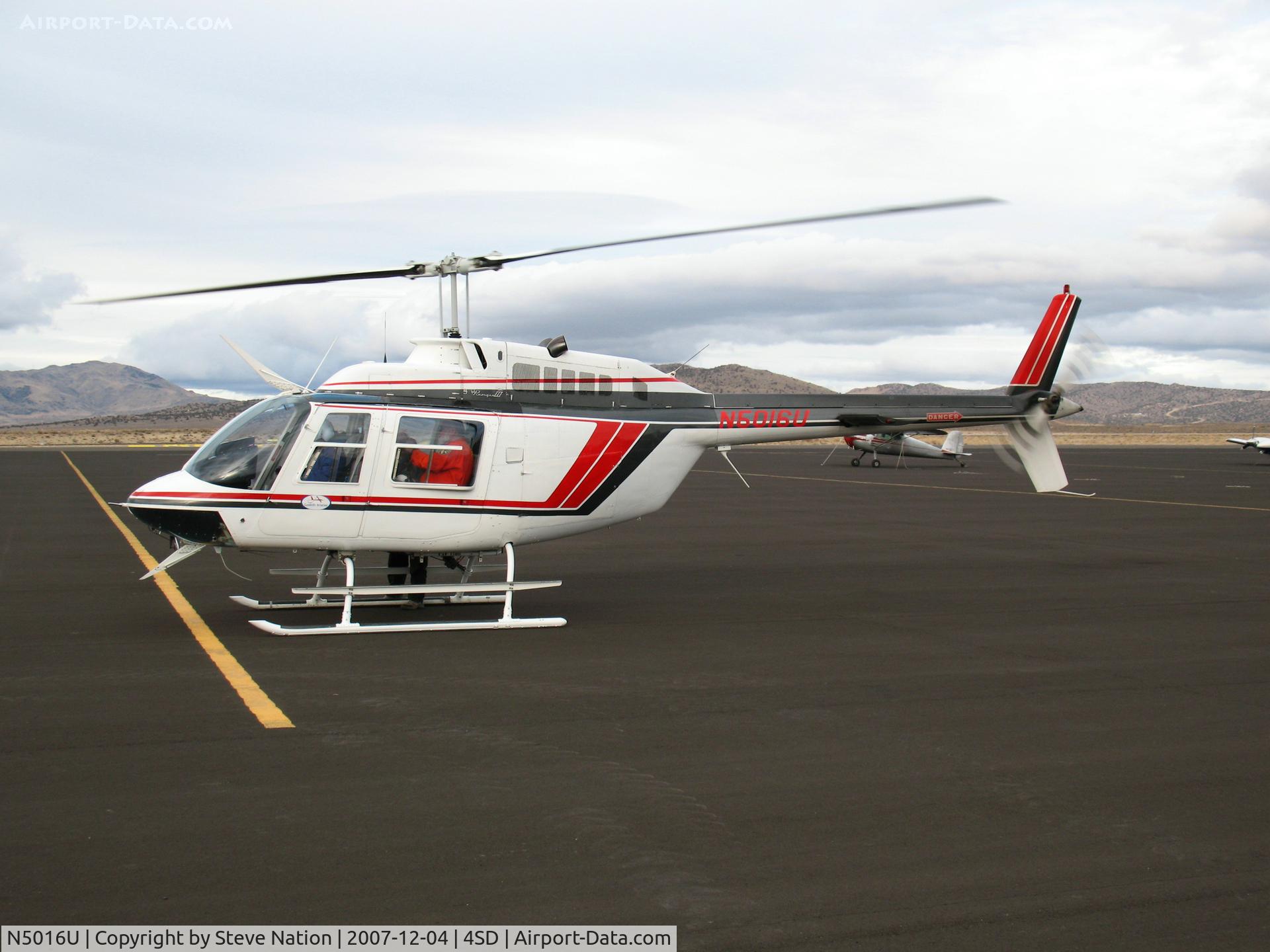 N5016U, Bell 206B C/N 2634, 1983 Bell 206B @ Reno-Stead