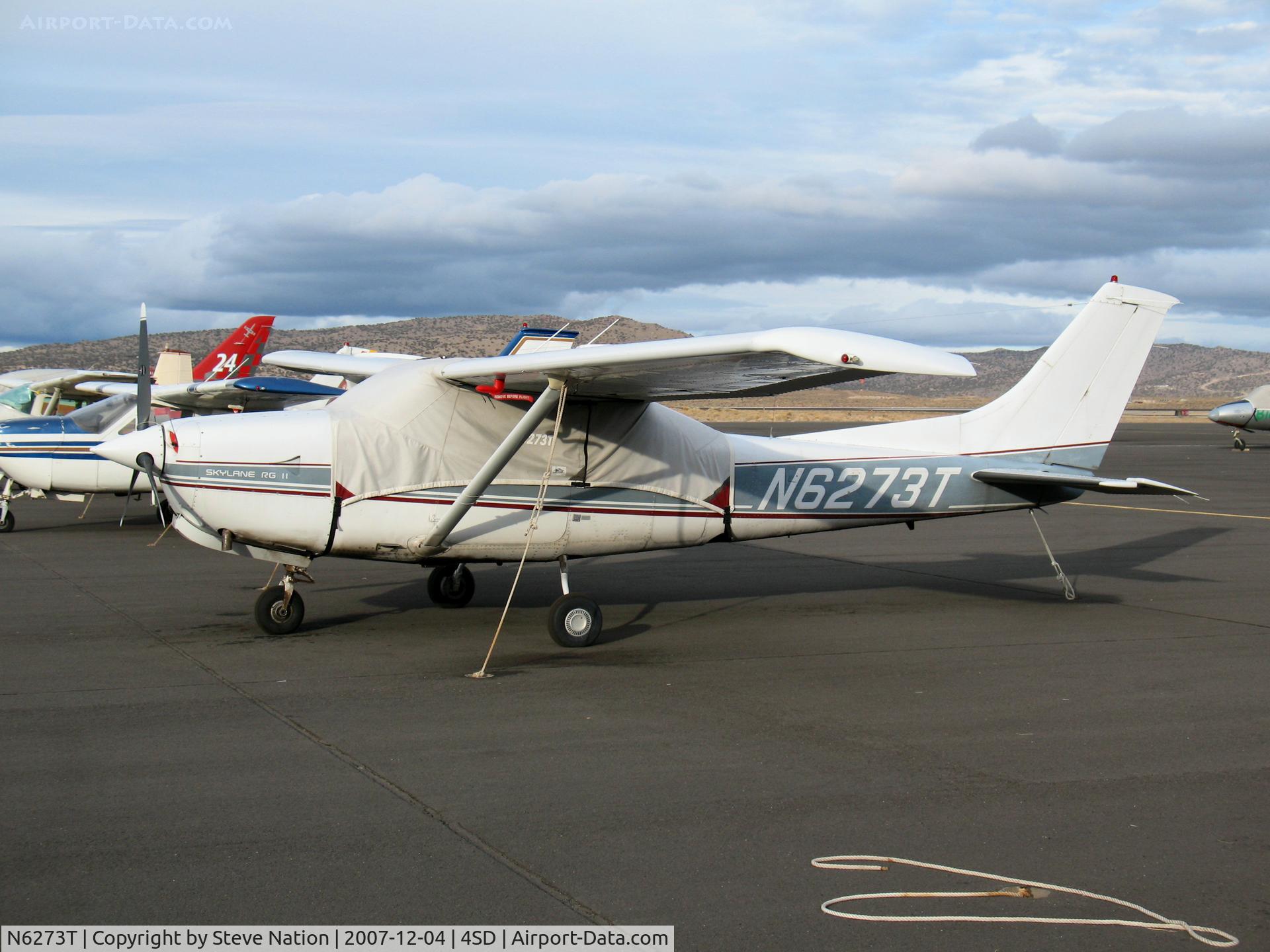 N6273T, 1983 Cessna TR182 Turbo Skylane RG C/N R18201953, 1983 Cessna TR182 with cover @ Reno-Stead