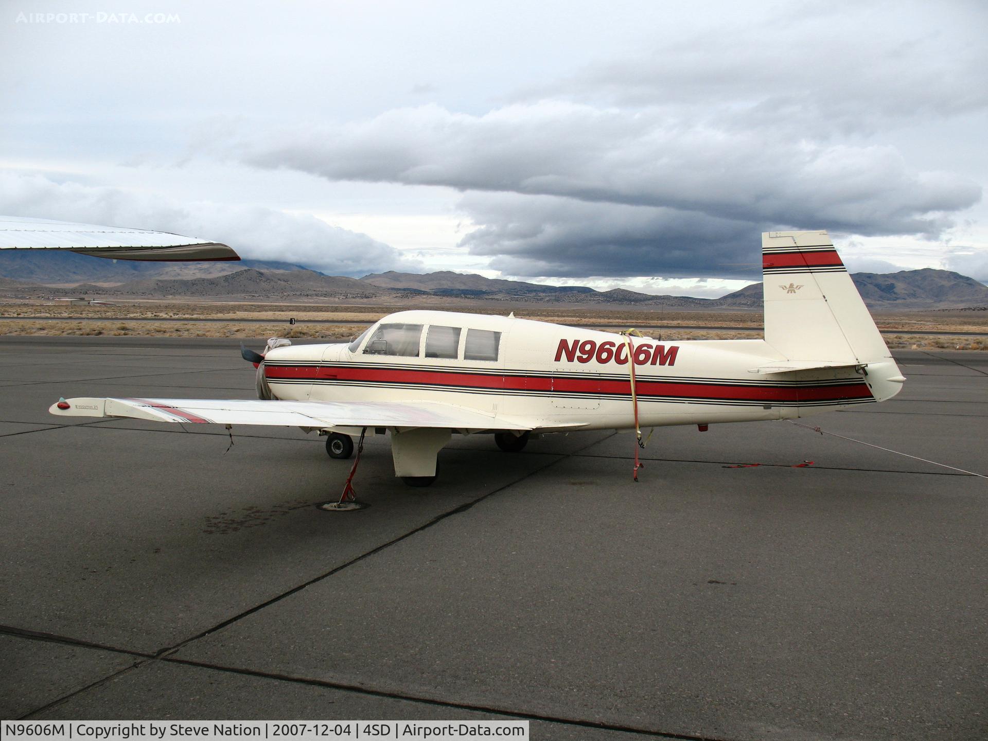 N9606M, 1966 Mooney M20F Executive C/N 670183, 1966 Mooney M20F @ Reno-Stead