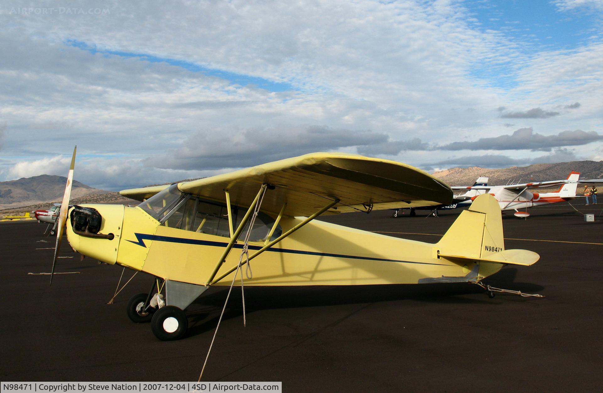 N98471, 1946 Piper J3C-65 Cub C/N 18667, 1946 Piper J3C-65 @ Reno-Stead
