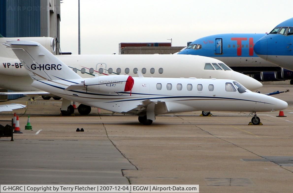 G-HGRC, 2007 Cessna 525A CitationJet CJ2+ C/N 525A-0360, Recent addition to the British Register