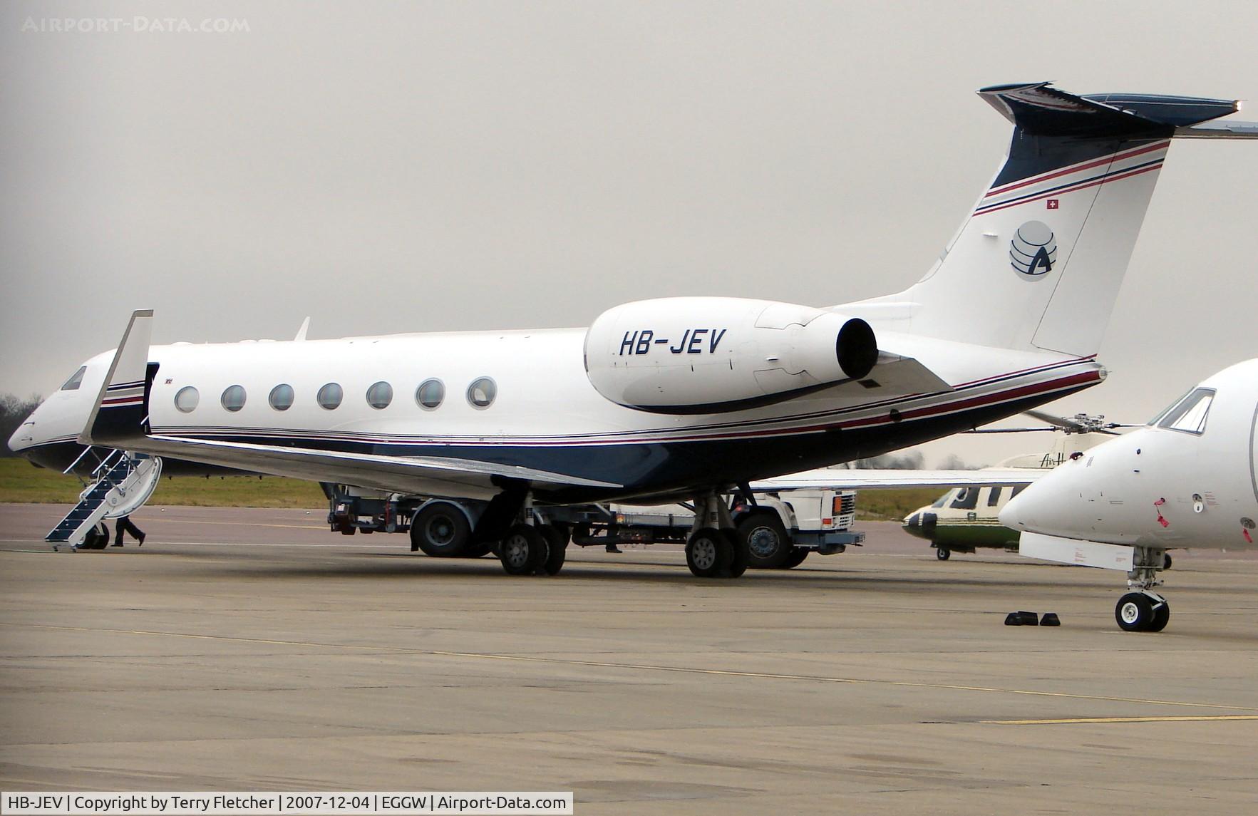 HB-JEV, 2004 Gulfstream Aerospace GV-SP (G550) C/N 5040, This aircraft uses the callsign 'Batman '