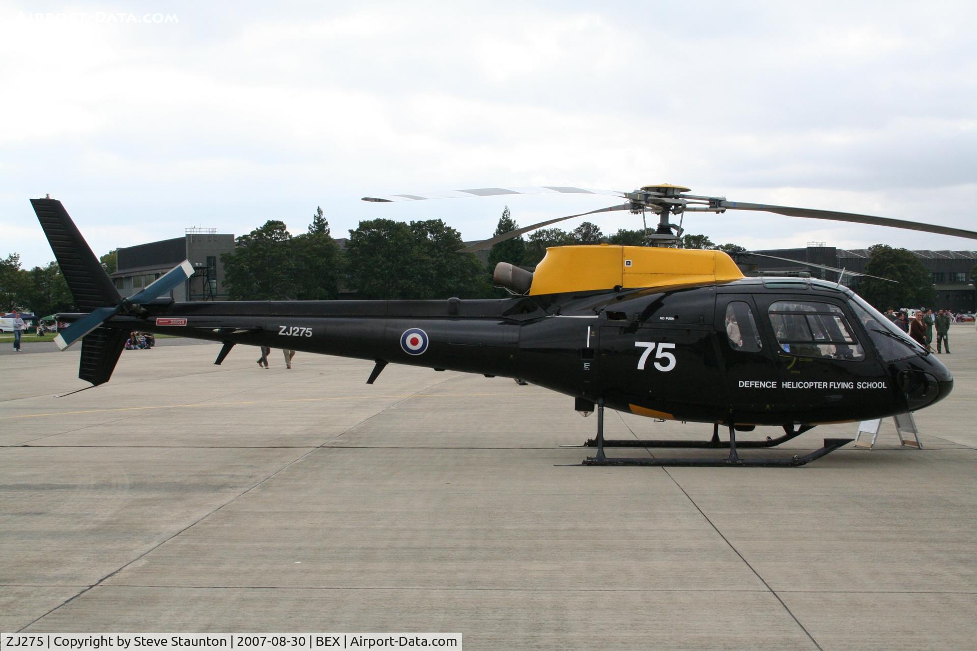 ZJ275, 1997 Eurocopter AS-350BB Squirrel HT1 Ecureuil C/N 3013, RAF Benson Families Day, RAF Benson, Oxfordshire, England - August 2007