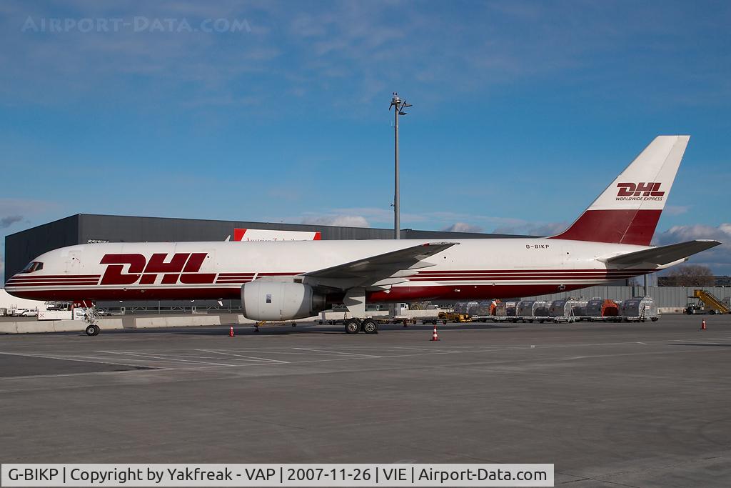 G-BIKP, 1985 Boeing 757-236/SF C/N 22188, European Air Transport Boeing 757 in DHL cs