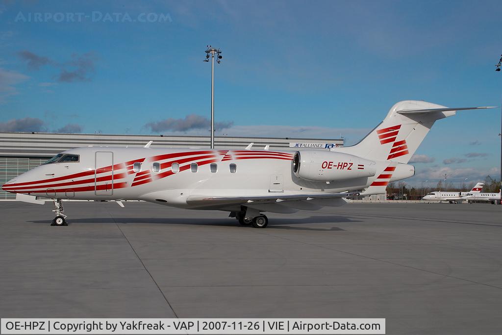 OE-HPZ, 2005 Bombardier Challenger 300 (BD-100-1A10) C/N 20047, Bombardier BD100