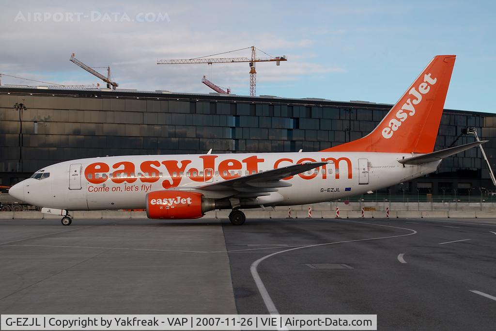 G-EZJL, 2002 Boeing 737-73V C/N 30247, Easyjet Boeing 737-700
