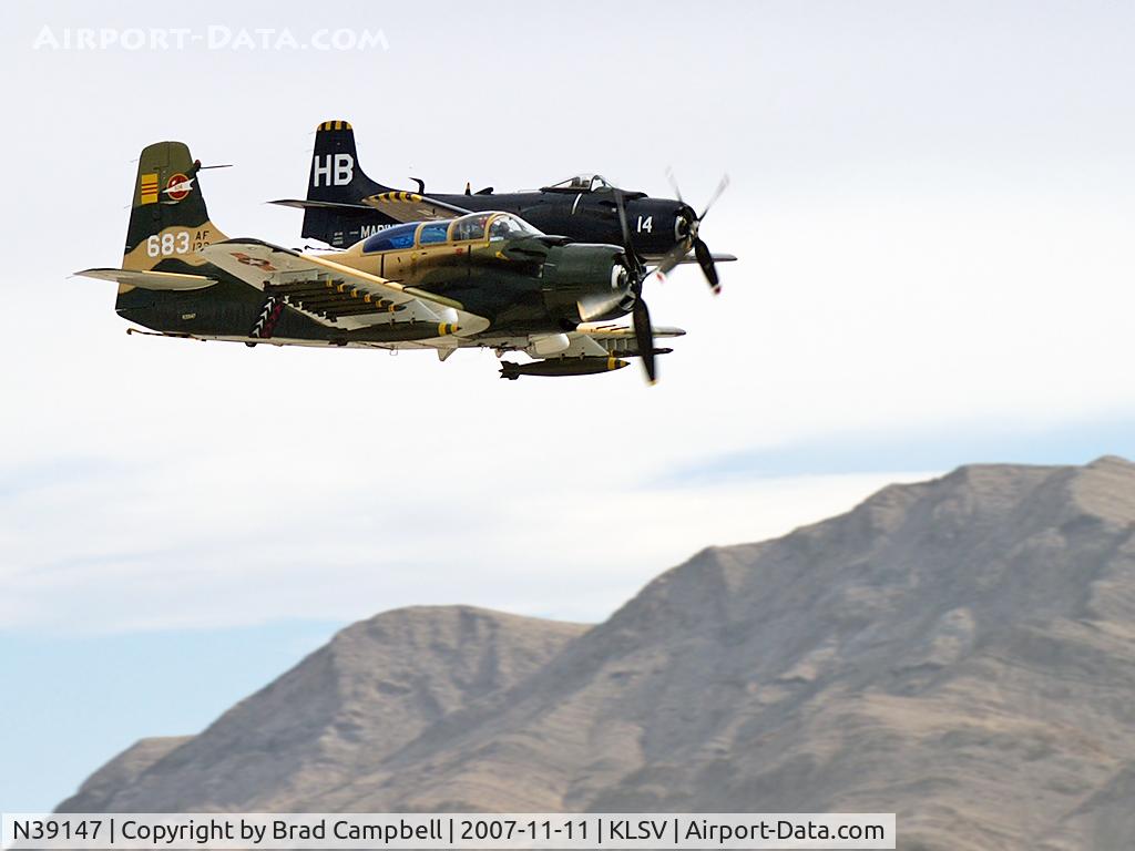 N39147, Douglas AD-5 (A-1E) Skyraider C/N 9540, Privately Owned - Sugar City, Idaho / Douglas AD-5(A-1E) - Skyraider - with N2088G