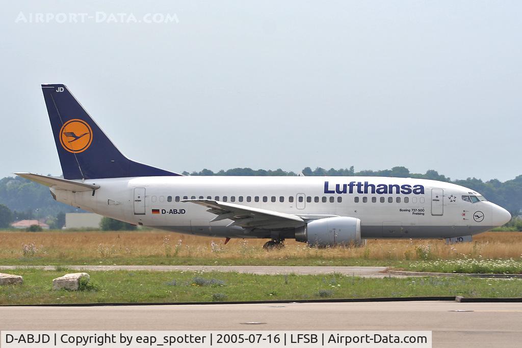 D-ABJD, 1991 Boeing 737-530 C/N 25309, taxi on bravo