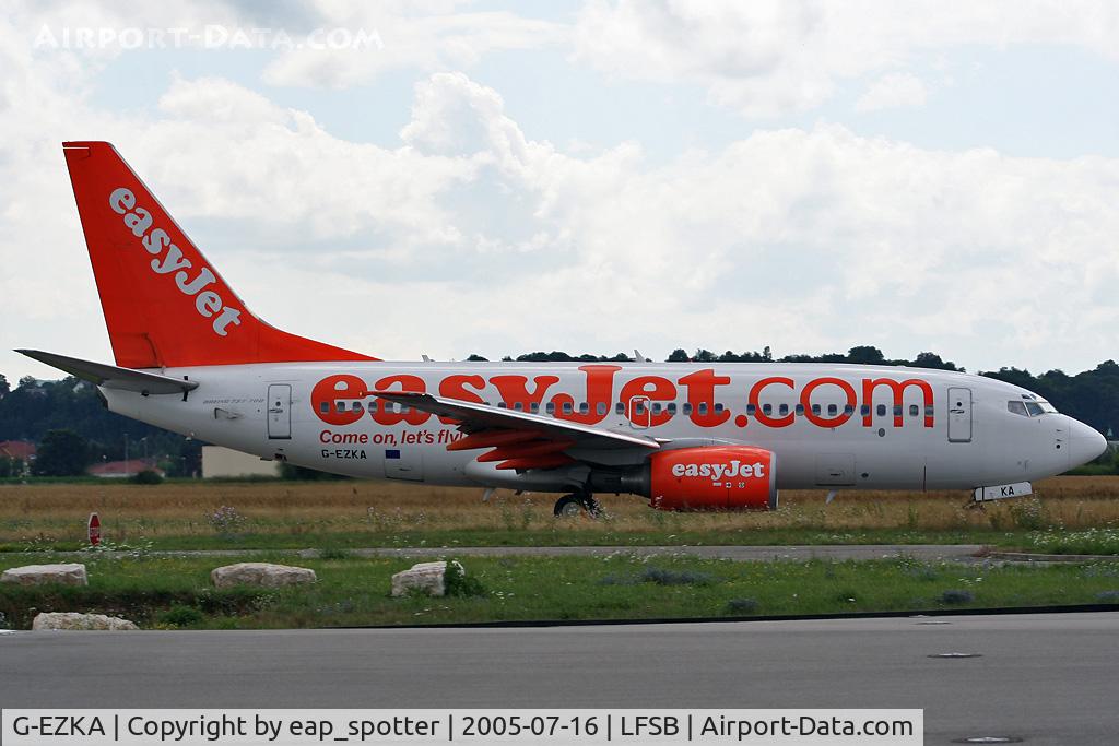 G-EZKA, 2003 Boeing 737-73V C/N 32422, a