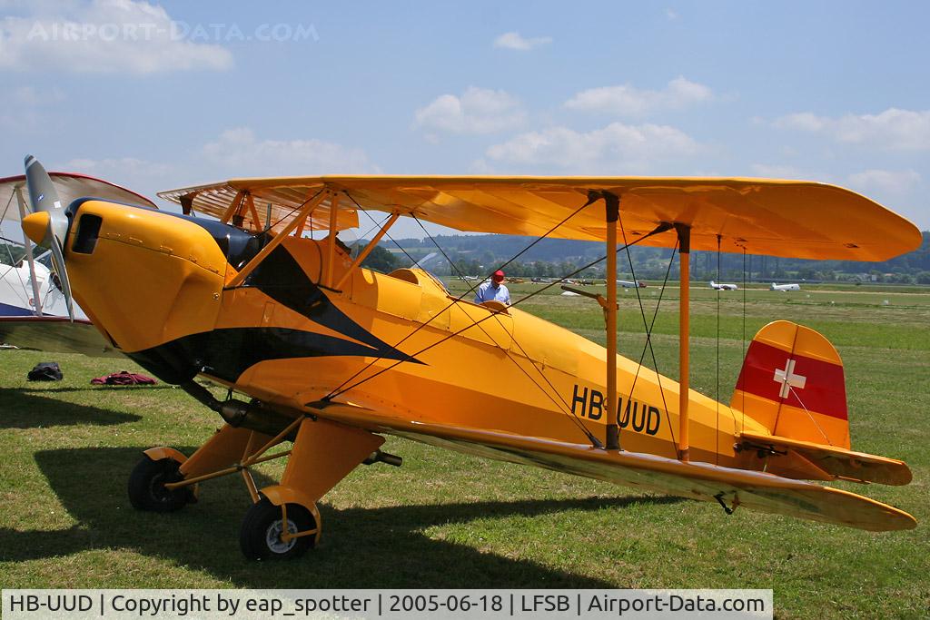 HB-UUD, 1937 Bucker Bu-131APM Jungmann C/N 16, Buecker Meeting Grenchen