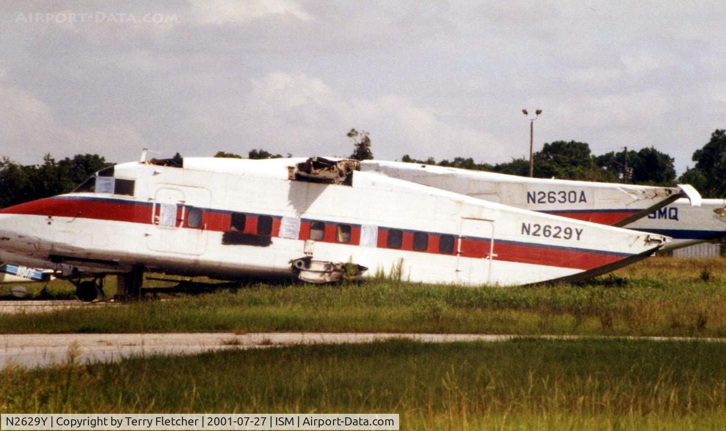 N2629Y, 1981 Short SD3-30 C/N SH3080, This SD3-30 was WFU at Kissimmee