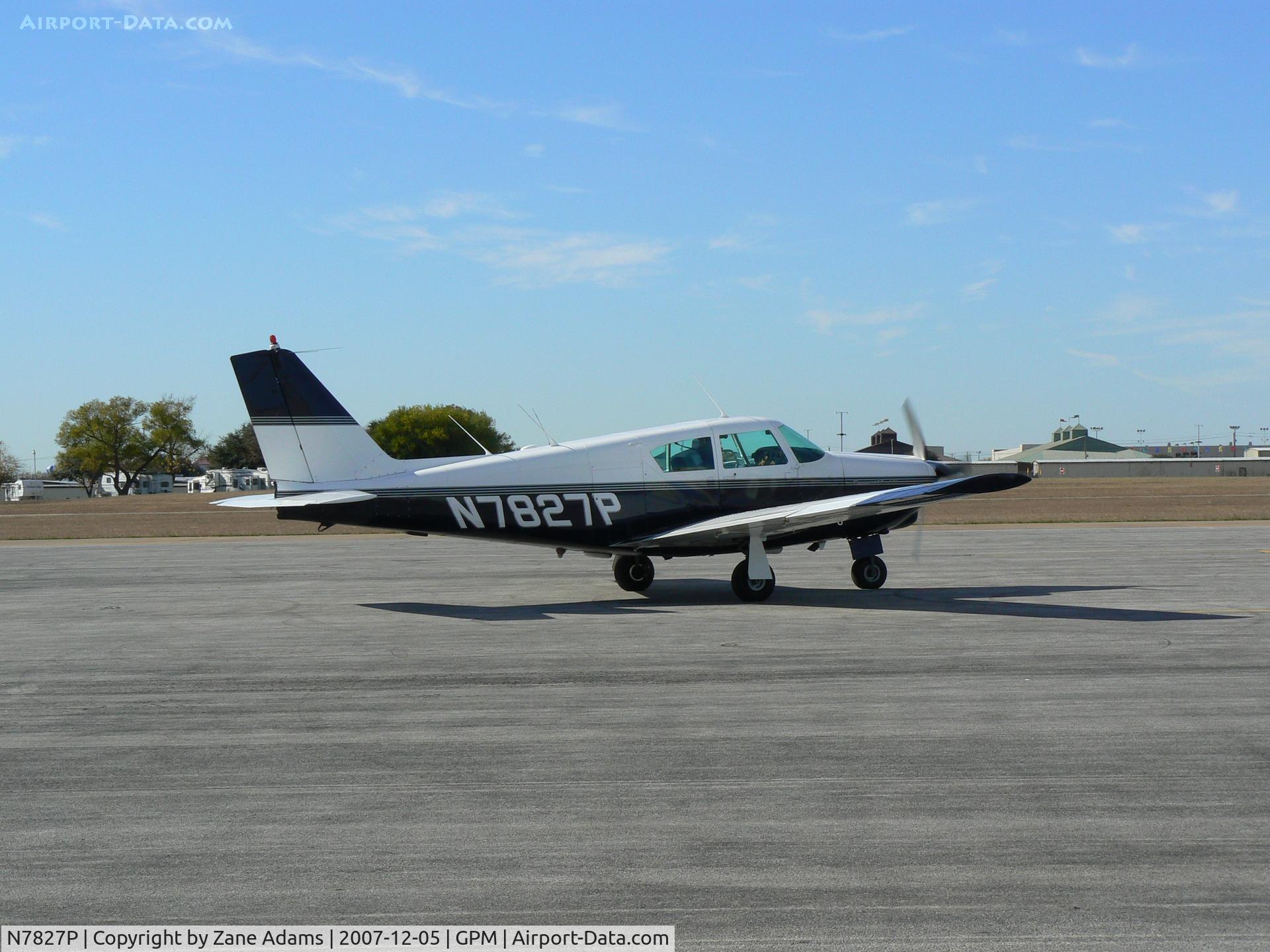 N7827P, 1962 Piper PA-24-250 Comanche C/N 24-3047, At Grand Prairie Municipal