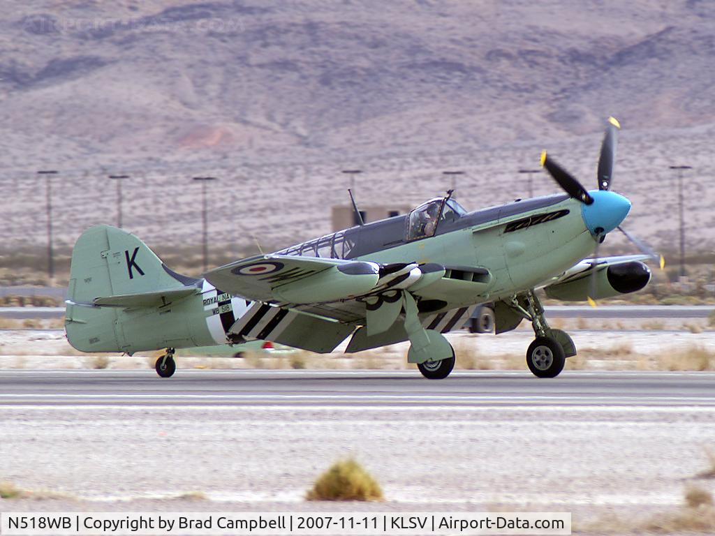 N518WB, 1950 Fairey Firefly AS.6 C/N F.8646, Edward G. Kurdziel - Del Mar, California / 1950 Aviation Ltd. AS-6 - Fairey Firefly