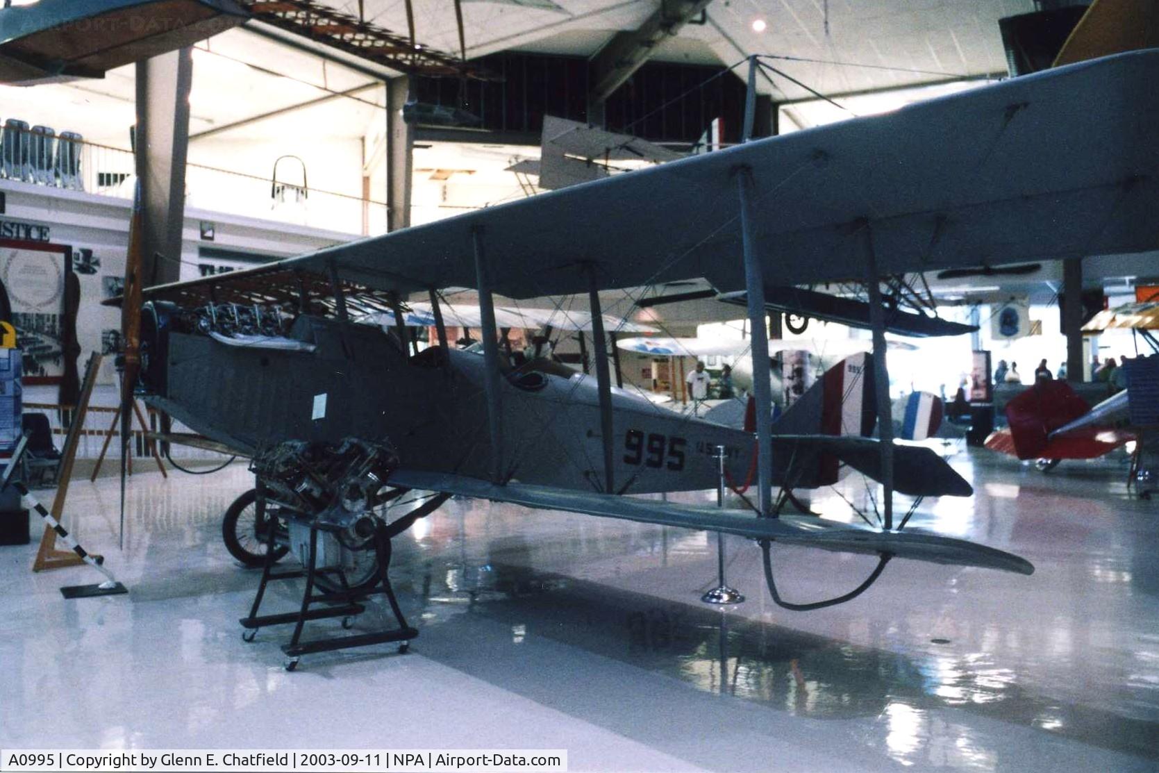 A0995, 1918 Curtiss JN-4D Jenny C/N 278, JN-4D at the National Museum of Naval Aviation