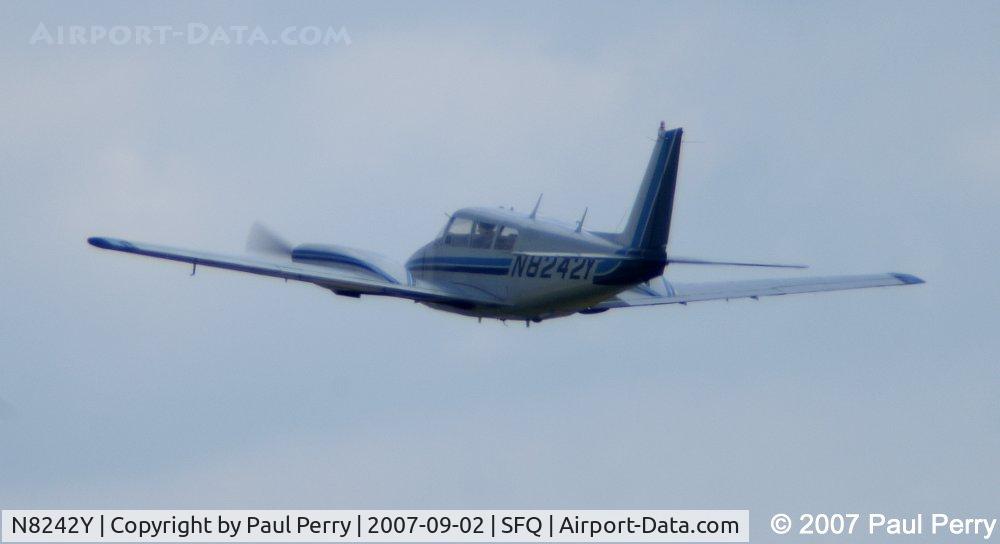 N8242Y, 1966 Piper PA-30 Twin Comanche Twin Comanche C/N 30-1368, Up, up and...oh, you get the picture