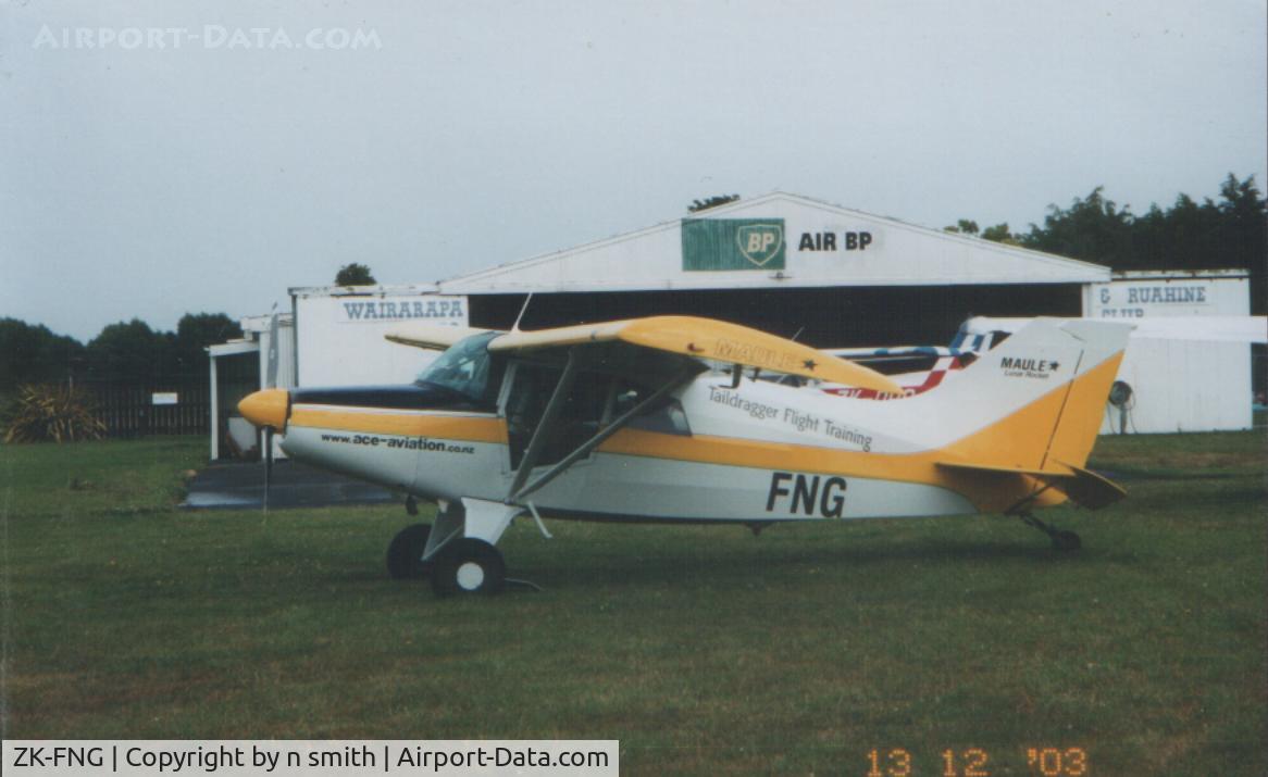 ZK-FNG, Maule M-5-210C Strata Rocket C/N 6033C, Masterton 2003