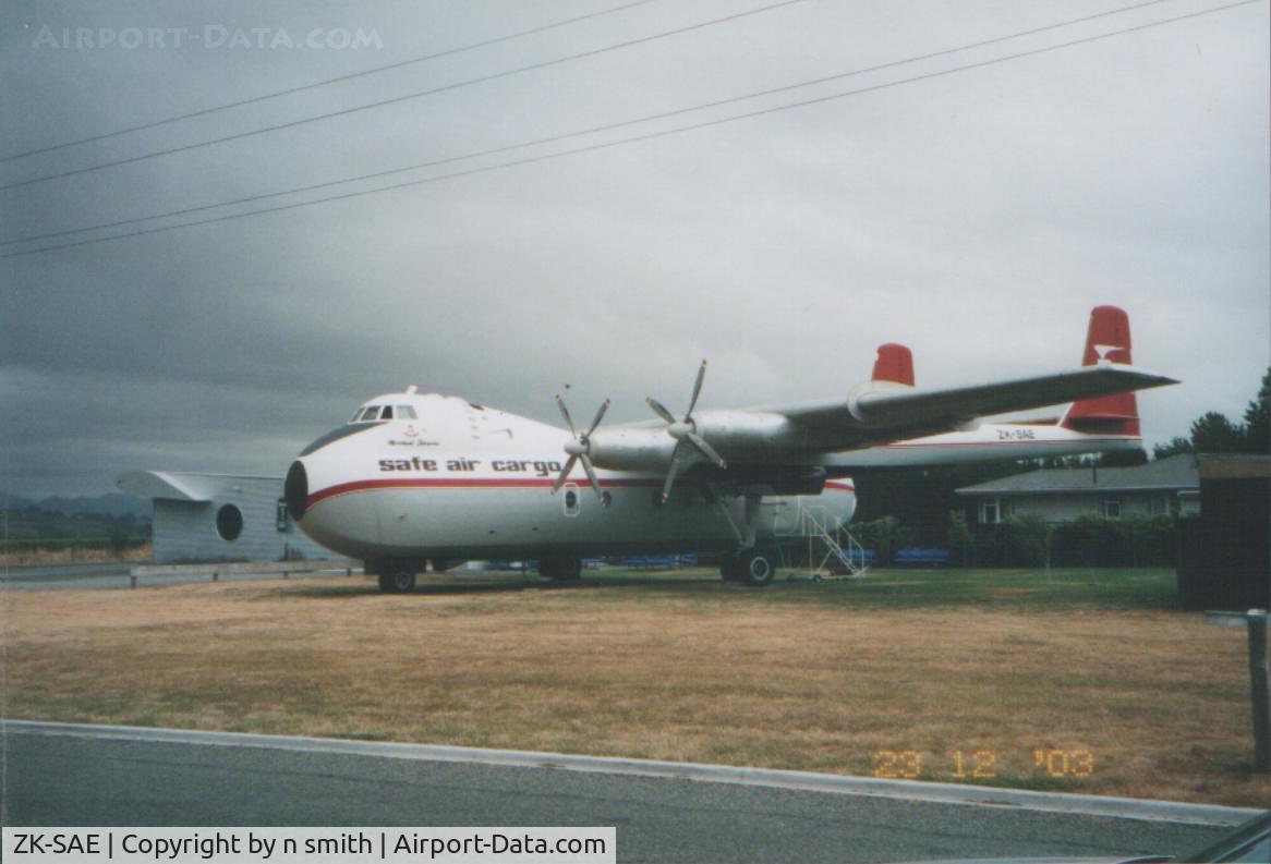 ZK-SAE, 1965 Armstrong Whitworth AW650 Argosy 222 C/N 6802, -