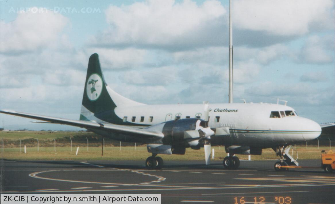 ZK-CIB, 1953 Convair 580 C/N 327A, Auckland 2003