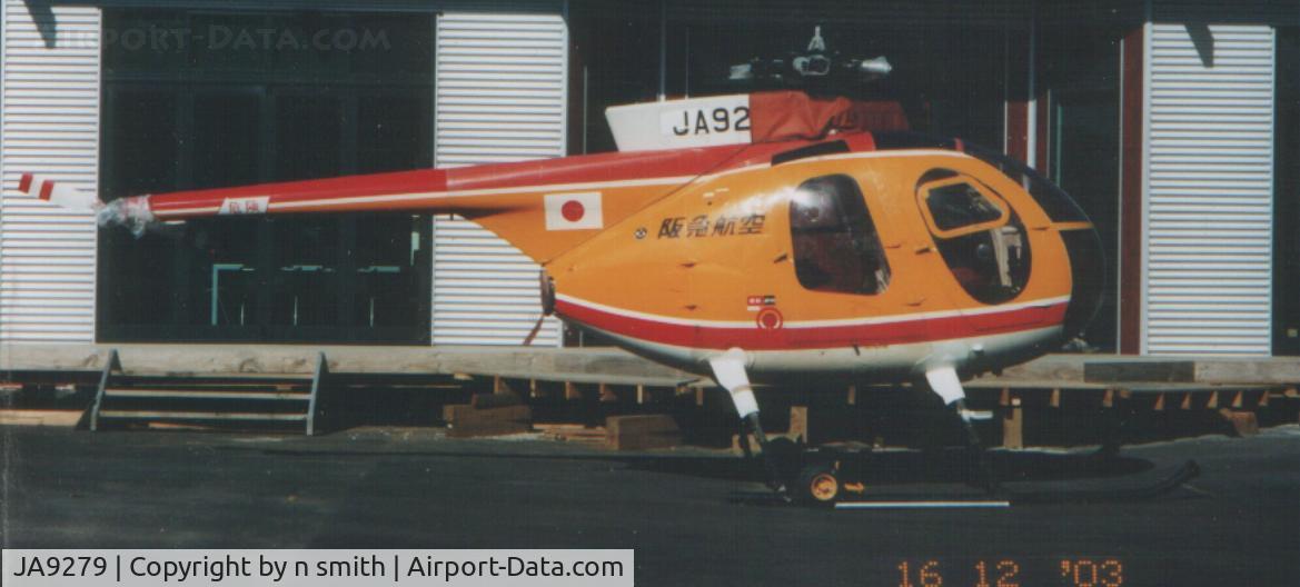 JA9279, KHI Kawasaki-Hughes 369D C/N 6708, Ardmore 2003