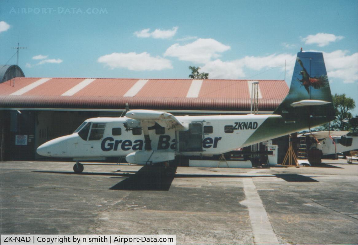 ZK-NAD, 1996 GAF N24A Nomad C/N N24A-30, North Shore 2003