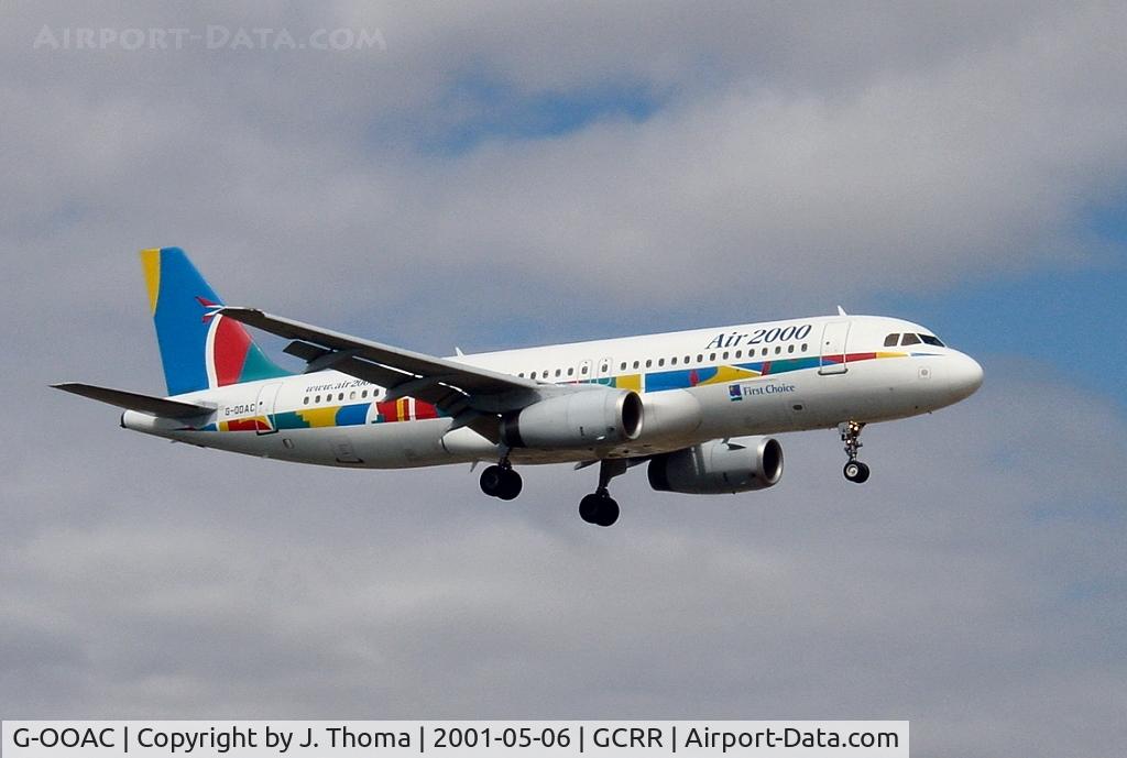 G-OOAC, 1992 Airbus A320-231 C/N 327, Airbus A320-200
