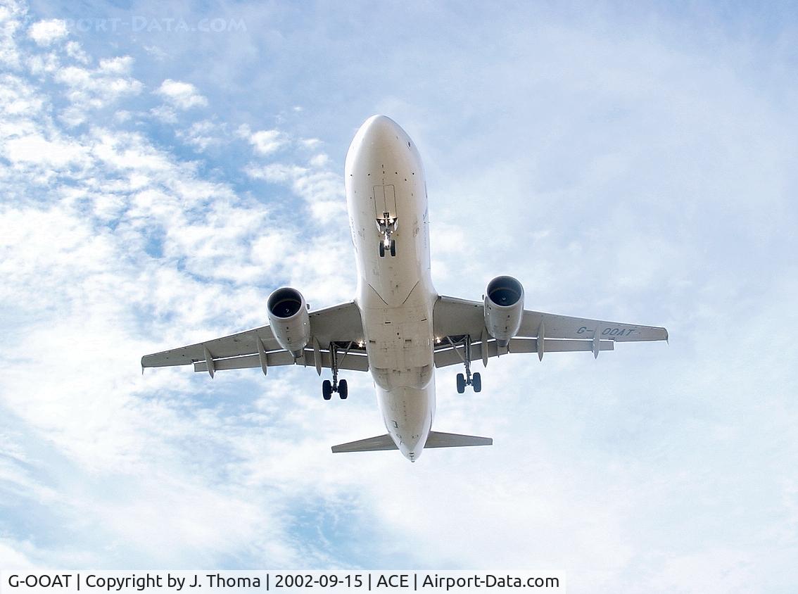 G-OOAT, 2001 Airbus A320-214 C/N 1605, Airbus A320-200