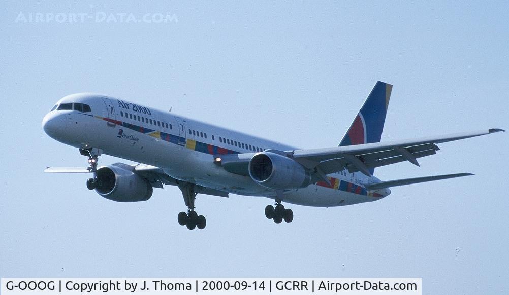 G-OOOG, 1989 Boeing 757-23A (SF) C/N 24292, Boeing 757-200