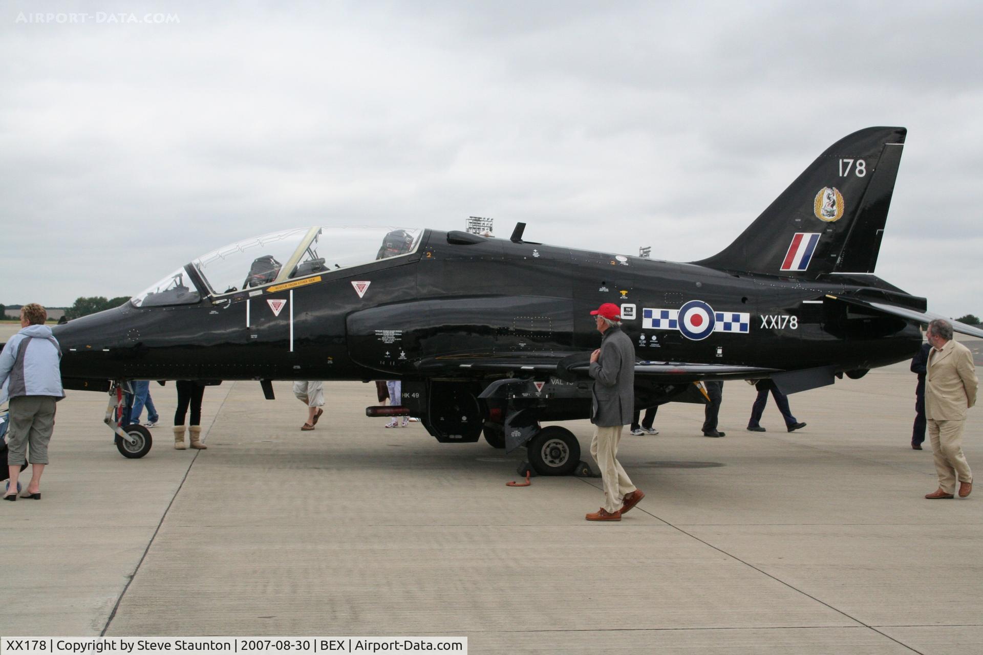 XX178, 1977 Hawker Siddeley Hawk T.1W C/N 025/312025, RAF Benson Families Day, RAF Benson, Oxfordshire, England - August 2007