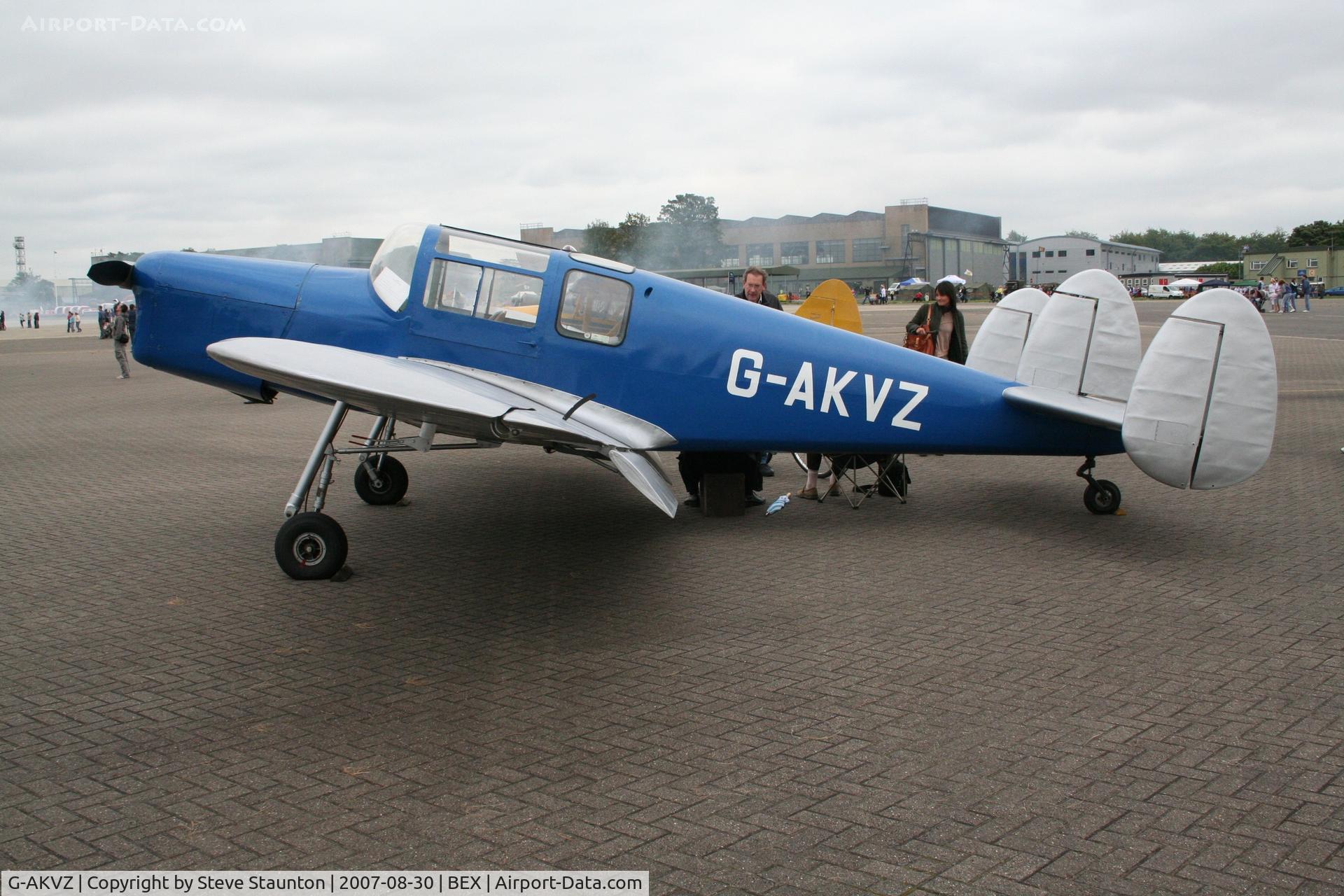 G-AKVZ, 1945 Miles M38 Messenger 4B C/N 6352, RAF Benson Families Day, RAF Benson, Oxfordshire, England - August 2007