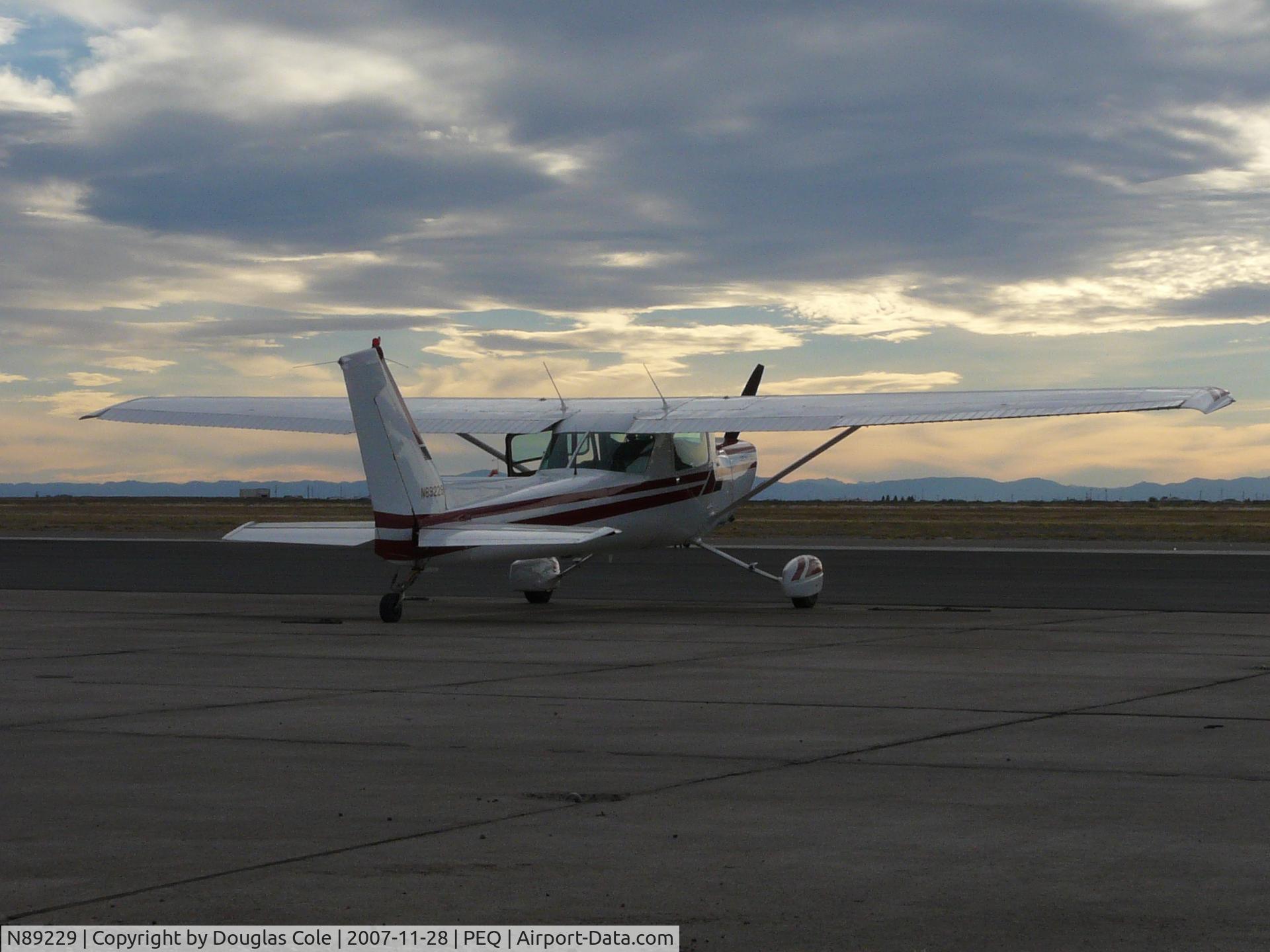 N89229, 1978 Cessna 152 C/N 15282684, Enroute from Texas to BLI - Bellingham, WA - Nov 2007