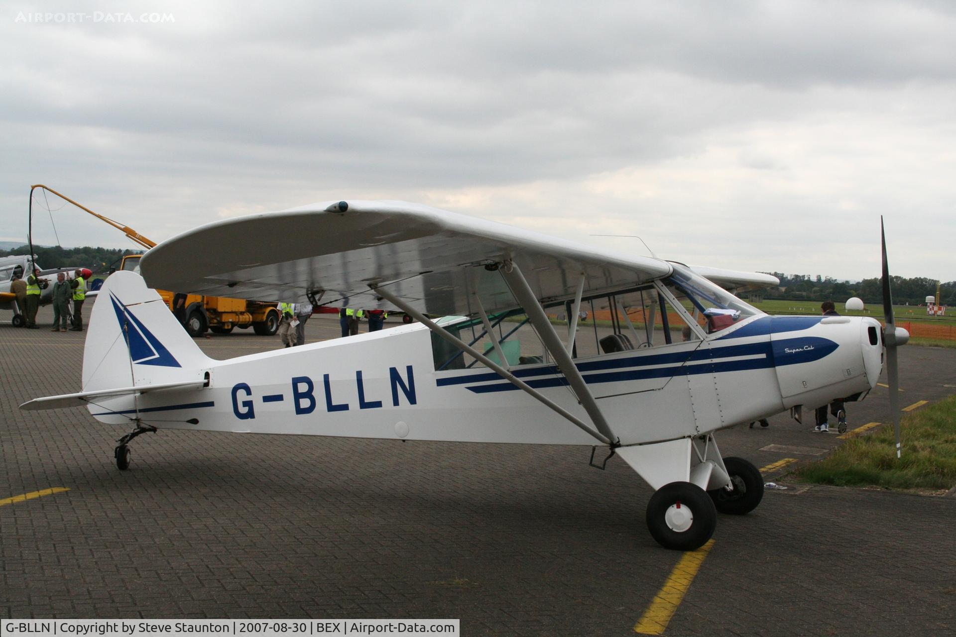 G-BLLN, 1954 Piper L-18C Super Cub C/N 18-3447, RAF Benson Families Day, RAF Benson, Oxfordshire, England - August 2007