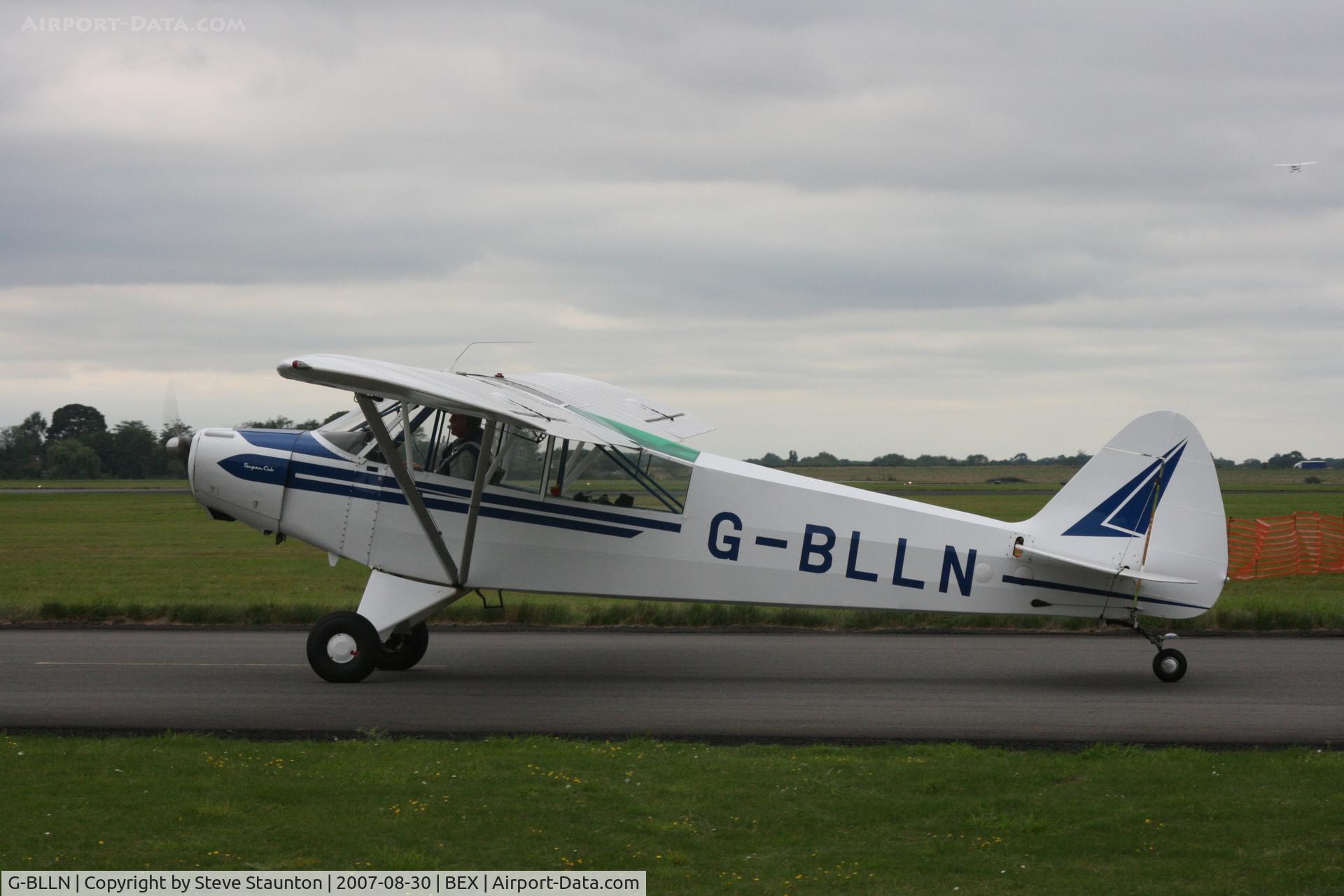 G-BLLN, 1954 Piper L-18C Super Cub C/N 18-3447, RAF Benson Families Day, RAF Benson, Oxfordshire, England - August 2007
