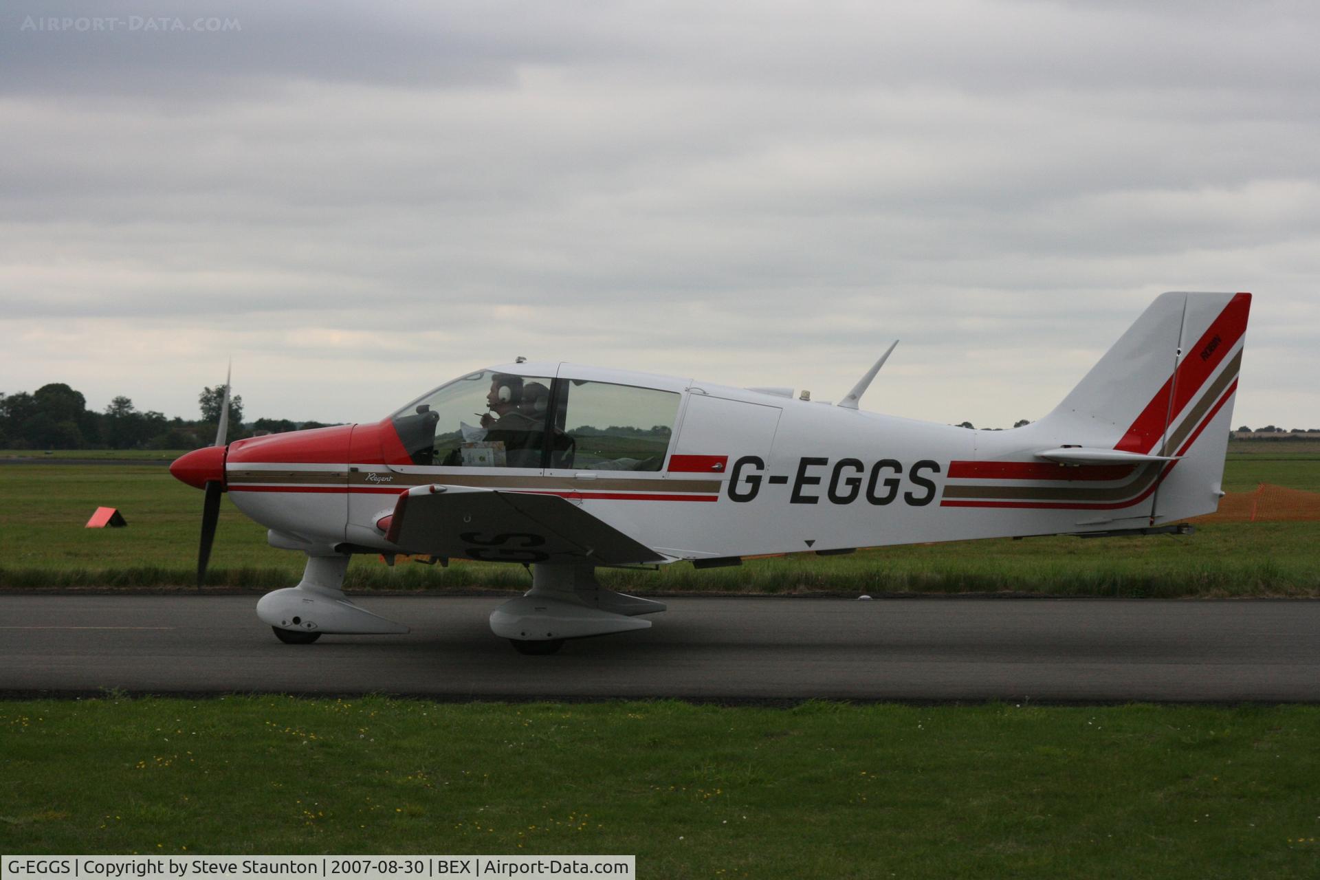 G-EGGS, 1979 Robin DR-400-180 Regent Regent C/N 1443, RAF Benson Families Day, RAF Benson, Oxfordshire, England - August 2007