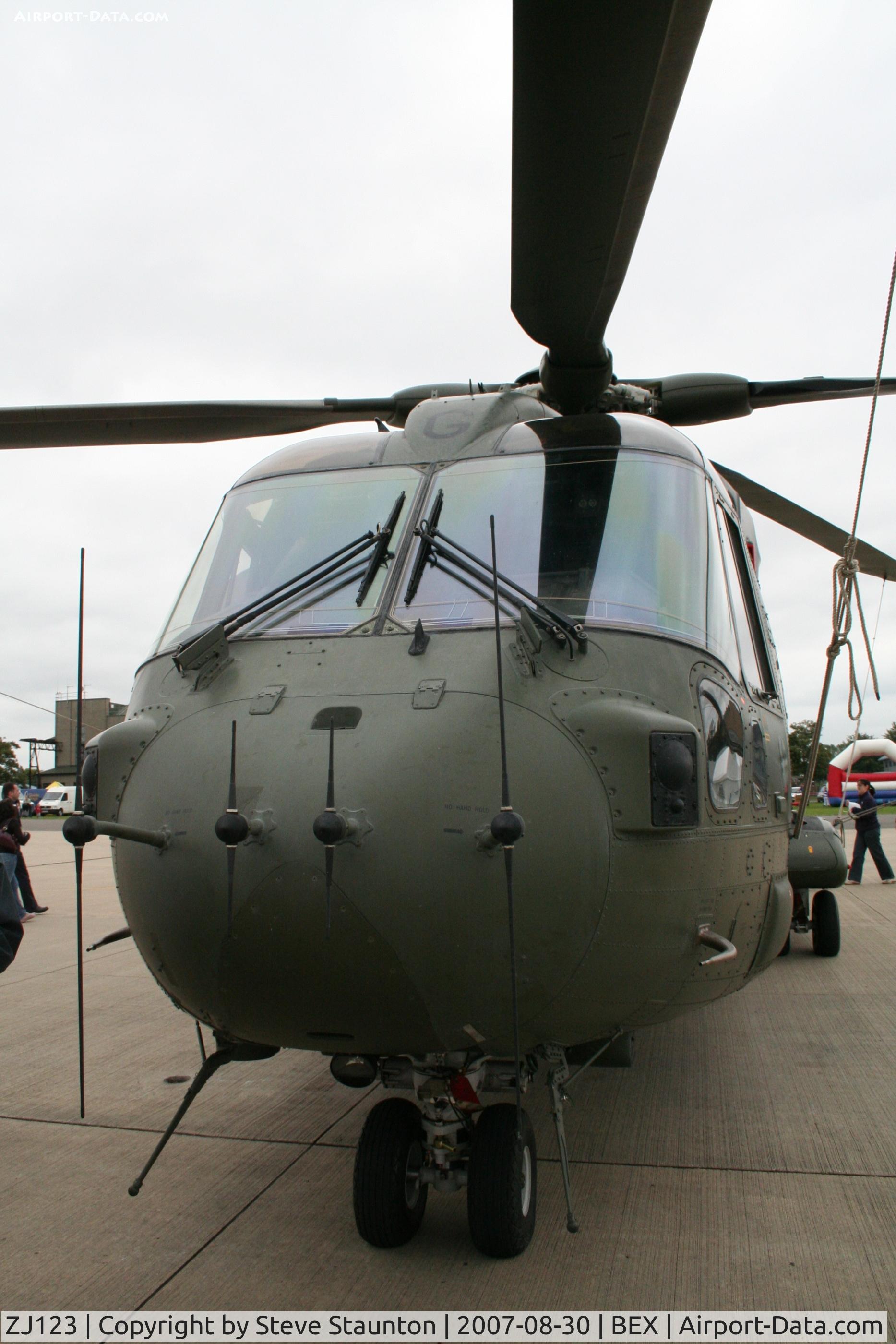 ZJ123, Westland Merlin HC.3 C/N 50129/RAF07, RAF Benson Families Day, RAF Benson, Oxfordshire, England - August 2007