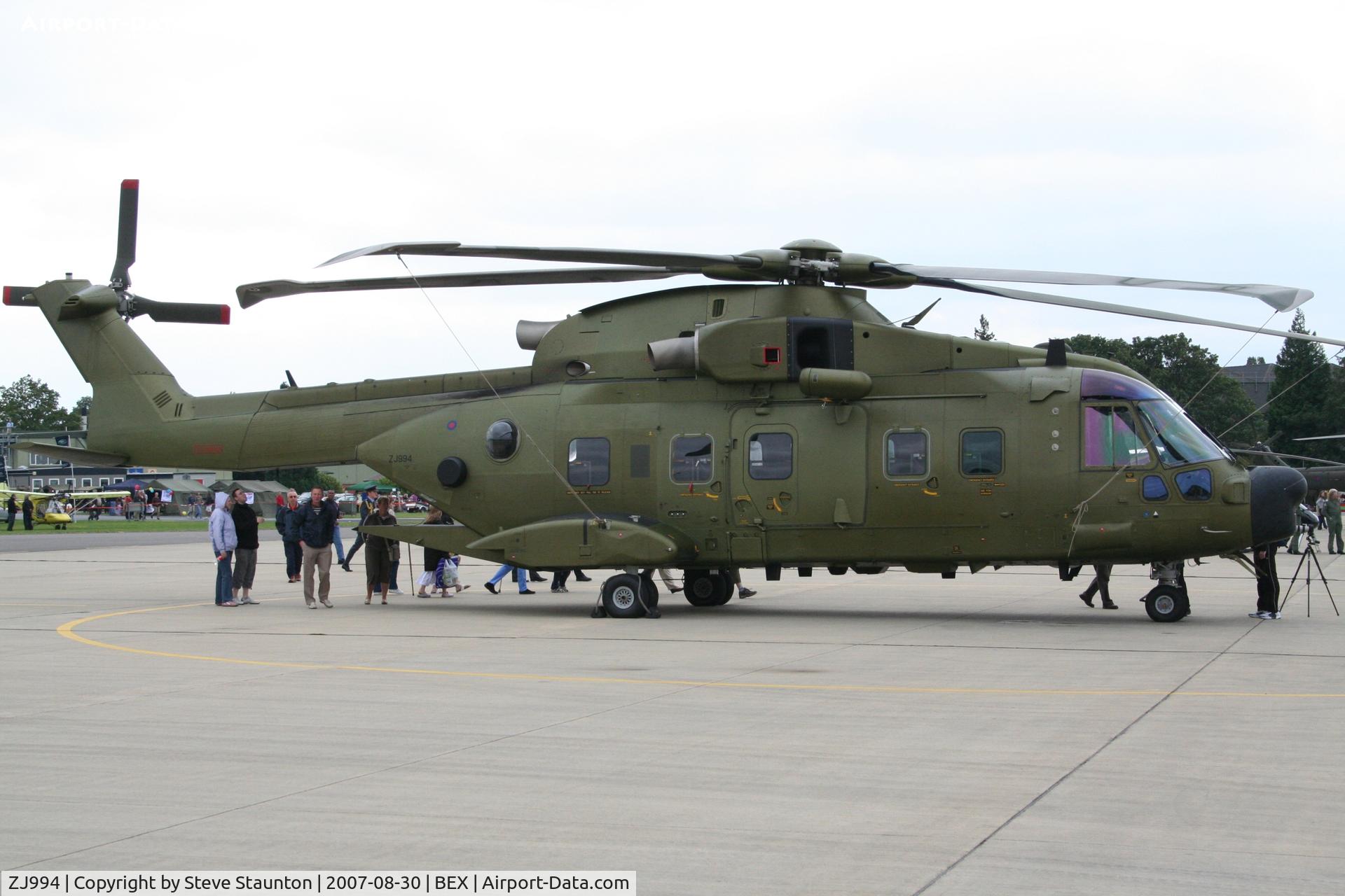ZJ994, Westland Merlin HC.3A C/N 50121/512005/DEN05, Ex Danish AF Merlin at RAF Benson Families Day, RAF Benson, Oxfordshire, England - August 2007