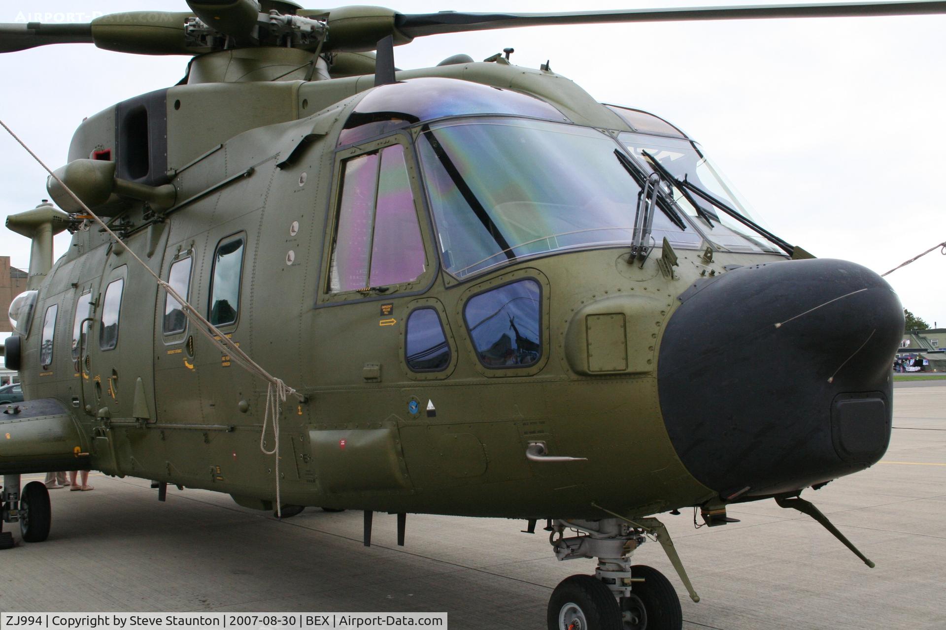 ZJ994, Westland Merlin HC.3A C/N 50121/512005/DEN05, Ex Danish AF Merlin at RAF Benson Families Day, RAF Benson, Oxfordshire, England - August 2007