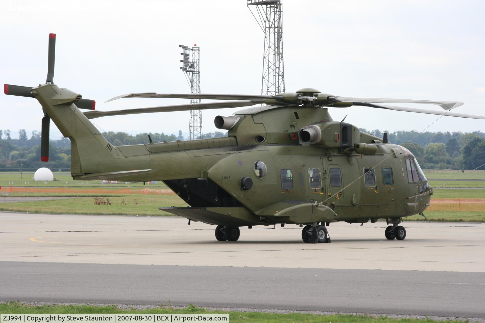 ZJ994, Westland Merlin HC.3A C/N 50121/512005/DEN05, Ex Danish AF Merlin at RAF Benson Families Day, RAF Benson, Oxfordshire, England - August 2007