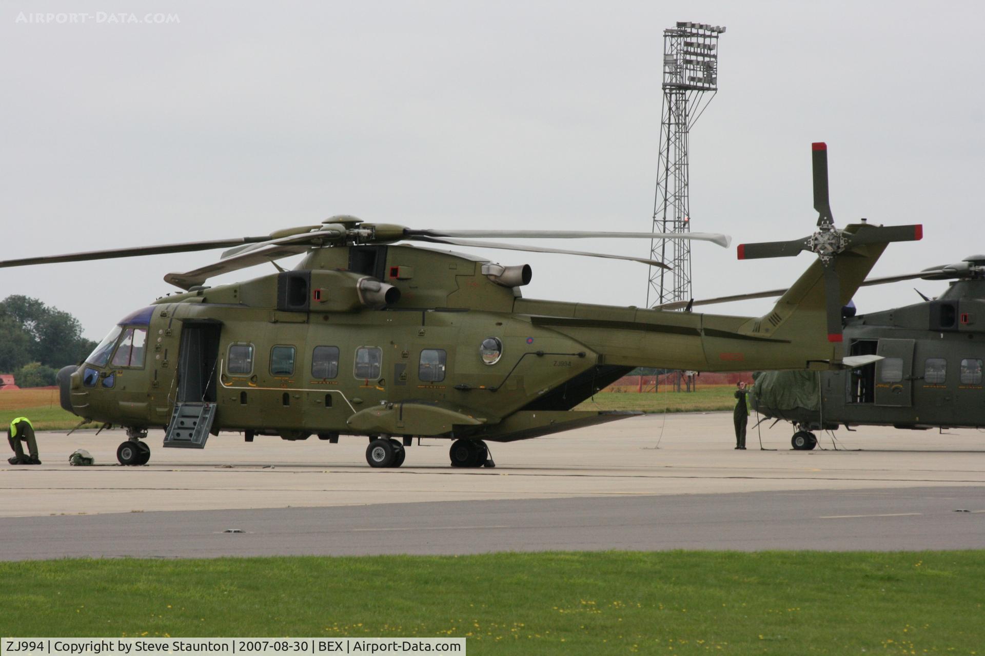 ZJ994, Westland Merlin HC.3A C/N 50121/512005/DEN05, Ex Danish AF Merlin at RAF Benson Families Day, RAF Benson, Oxfordshire, England - August 2007