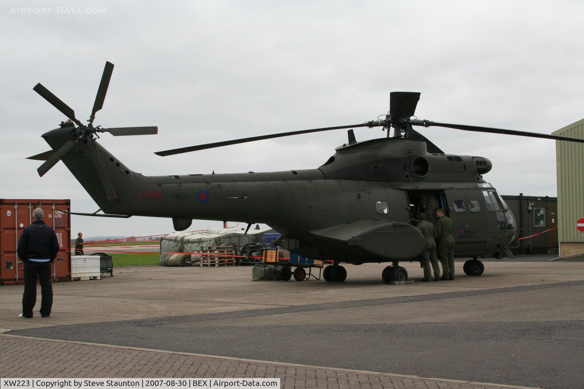 XW223, 1972 Westland Puma HC.1 C/N 1161, RAF Benson Families Day, RAF Benson, Oxfordshire, England - August 2007