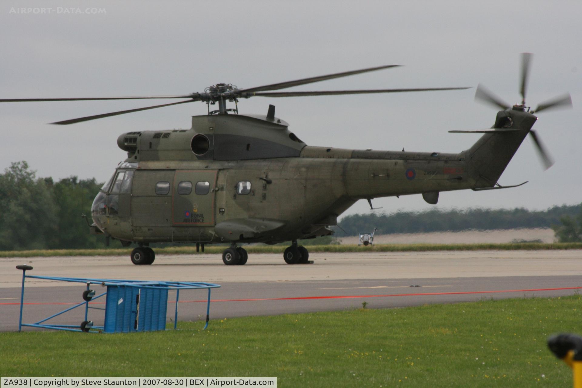 ZA938, 1980 Westland Puma HC.1 C/N 1650, RAF Benson Families Day, RAF Benson, Oxfordshire, England - August 2007