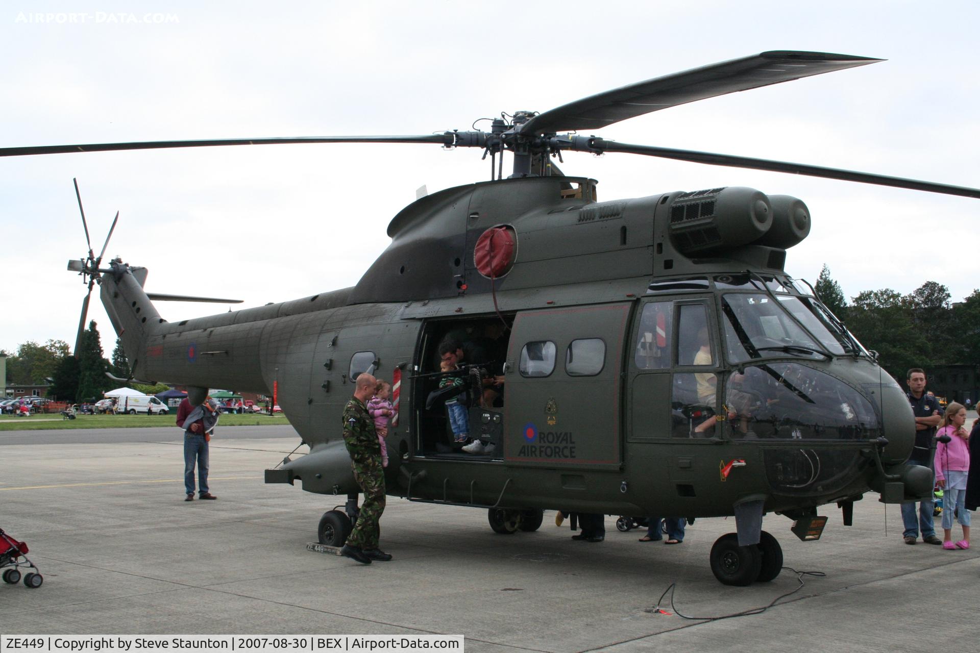 ZE449, Westland Puma HC.1 C/N 1591, RAF Benson Families Day, RAF Benson, Oxfordshire, England - August 2007