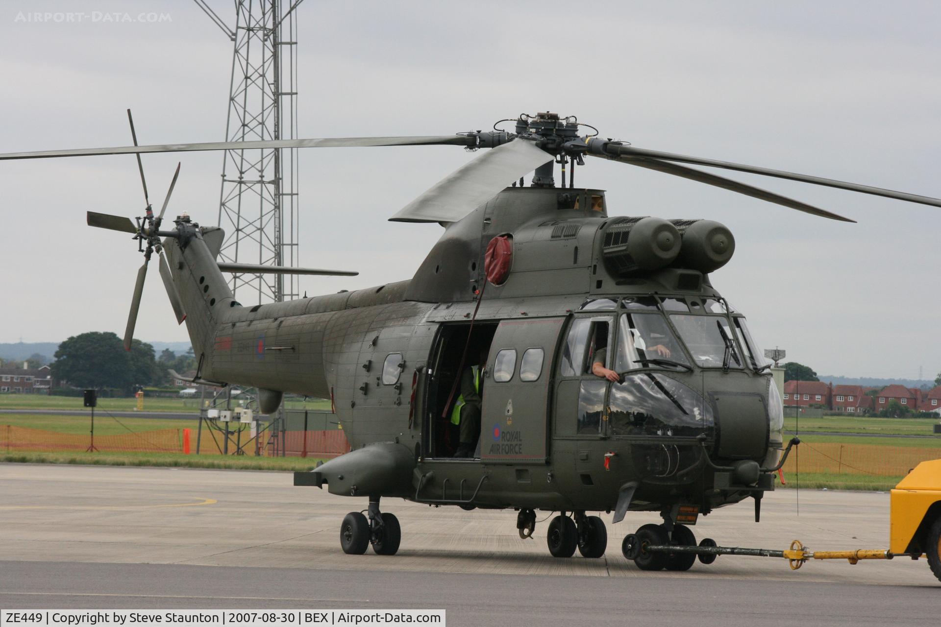 ZE449, Westland Puma HC.1 C/N 1591, RAF Benson Families Day, RAF Benson, Oxfordshire, England - August 2007