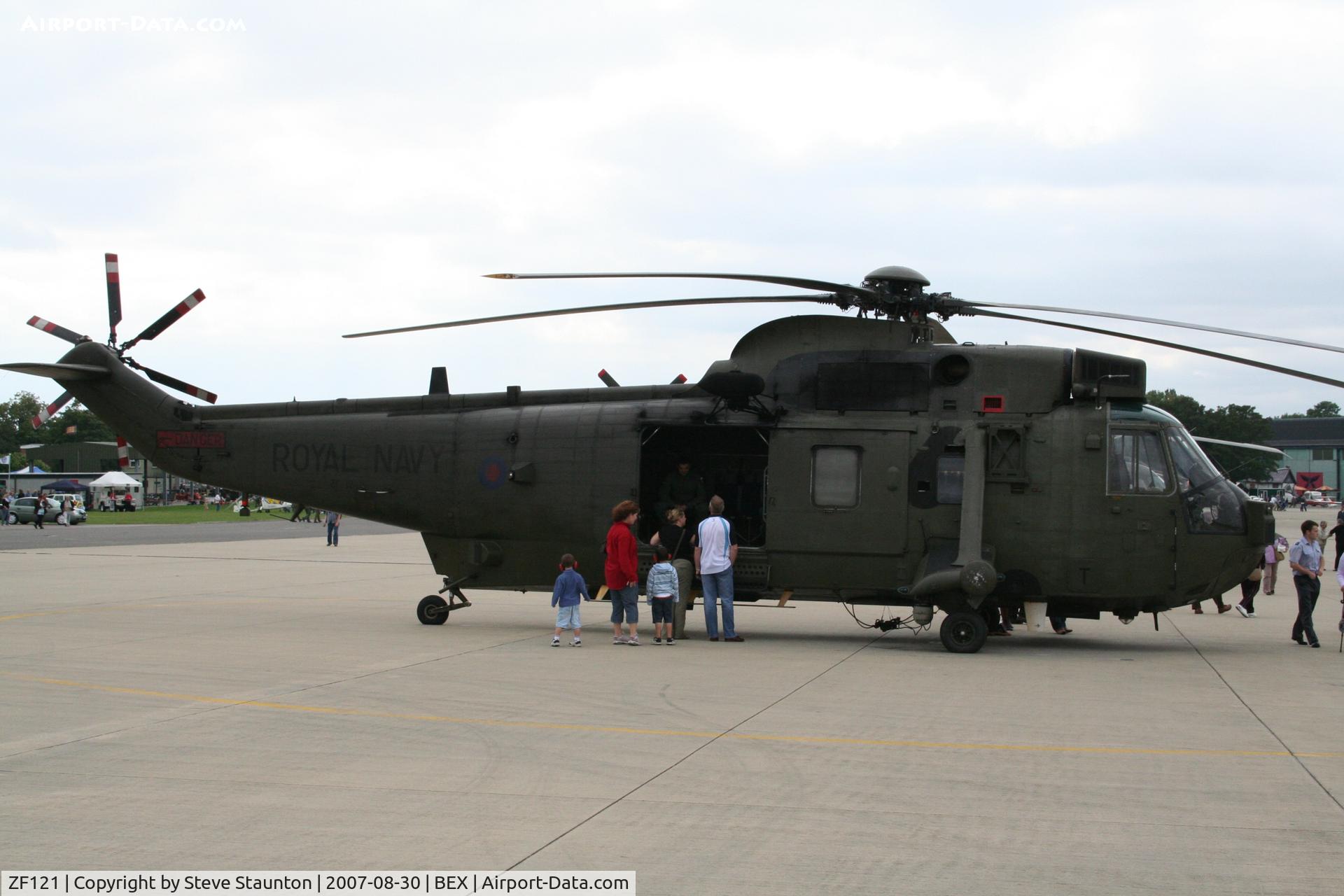 ZF121, 1986 Westland Sea King HC.4 C/N WA968, RAF Benson Families Day, RAF Benson, Oxfordshire, England - August 2007