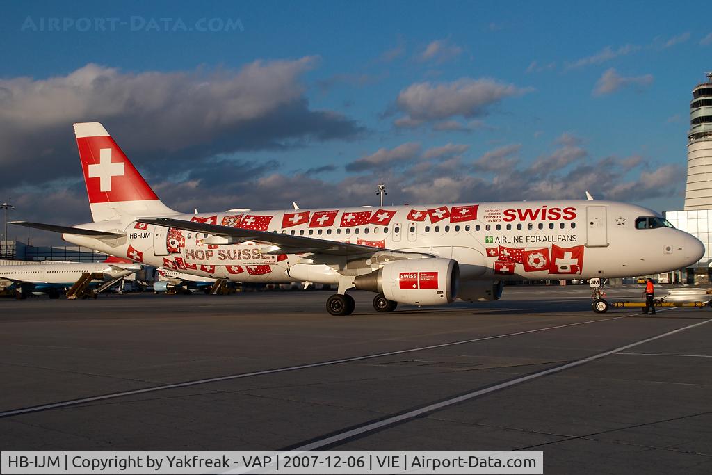 HB-IJM, 1996 Airbus A320-214 C/N 635, Swiss International Airbus 320